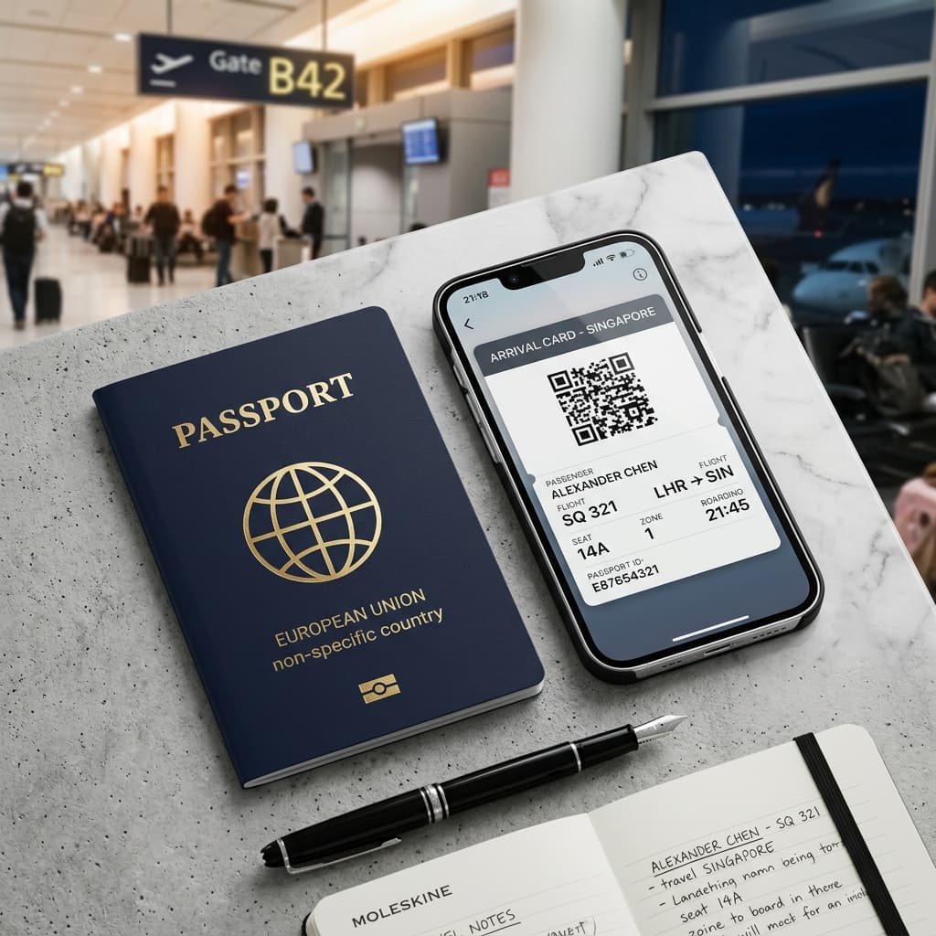 Panduan Lengkap Mengisi SG Arrival Card dan Aturan Imigrasi Ke Singapura 2025