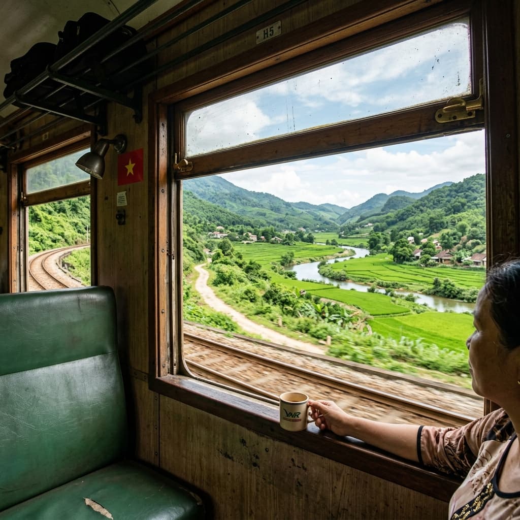 Tips Menggunakan Kereta Api Reunification Express dari Hanoi ke Saigon